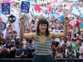 "Galicia tiene que tener voz propia en este mundo", el grito del BNG en el 'Día da Patria' La portavoz nacional del BNG Ana Pontón participa este sábado en el 'Día da Patria'