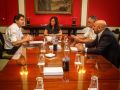 Rey celebra una reunión del área metropolitana con dos alcaldes Reunión de alcaldes del área metropolitana