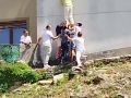 Alerta por incendio en una casa de Suevos durante las Festas do Verán