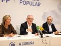 Gallego, Lorenzo y Pérez, esta mañana en rueda de prensa