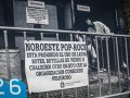 Imagen del primer Noroeste, a la vista en la exposición del exterior del Palacio de los Deportes de Riazor