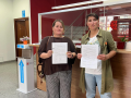 Estefanía Busto y Laura Sánchez Couceiro