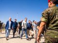 Santiago Abascal durante su visita a Ceuta