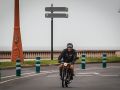 La DGT registró un incremento del 15% en las motocicletas en A Coruña en los últimos cinco años quintana. motos circulando por a Coruña