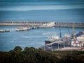 Este es el plazo que Repsol estima para completar las obras de su traslado a Langosteira Vista general del Puerto Exterior de Langosteira