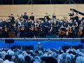La plaza de María Pita fue testigo de una velada musical muy ‘americana’