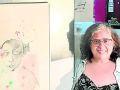 El universo en transformación de la artista Eva Someso toma el taller de Gosia Trebacz Eva Someso