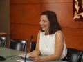 patricia betanzos rueda de prensa sobre la nueva movilidad en el casco historico