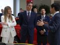 Begoña Gómez, en un acto con Pedro Sánchez