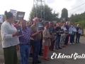 Bergondo 'ruega' desde San Salvador: "O esperpento, fóra do convento" Video horizontal concentración en Bergondo por Lucía Tenreiro