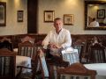 quintana. Roberto Gestal , gerente del pazo de villariza