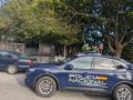 Roban walkie talkies, un portátil y una televisión en la sede de los vecinos de O Ventorrillo Un coche de la Nacional frente a la asociación vecinal del Ventorrillo