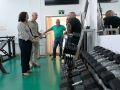 Las obras realizadas en las instalaciones permitieron ampliar el gimnasio de Curtis