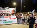 Concentración contra los desahucios en el Obelisco