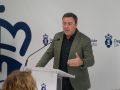 Valentín González Formoso, en la prresentación de MercaNaVila