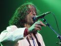 Robe Iniesta, durante un concierto de Extremoduro en el Coliseum en 2012
