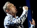 El cantante Morrissey, durante uno de los conciertos de su nueva gira