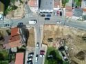 Foto aérea del después del cruce de la travesía de Arteixo y el cruce de Morás