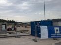 Obras en la parcela de Auxiembal en el polígono de Morás