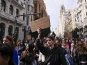 Protesta contra el acoso escolar el pasado 28 de octubre en Madrid