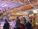 Los placeros protagonizaron el tradicional encendido de las luces del mercado