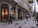 El entorno de la plaza de Lugo, donde El Cortinas se mueve como pez en el agua