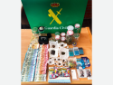 El material intervenido por la Guardia Civil