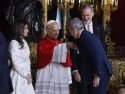 Alfonso Rueda saluda al papa León XIV