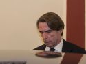 El expresidente del Gobierno, José María Aznar, durante un acto el pasado 4 de junio