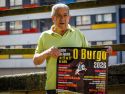Manuel Regueira 'Stoickov' es presidente de la comisión de fiestas de O Burgo