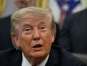 Donald Trump, en el despacho oval de la Casa Blanca, este lunes