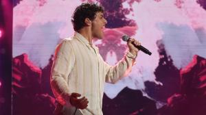 Tinho en la Gala 1 de OT