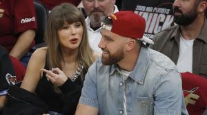 Taylor Swift y Travis Kelce atienden a un partido de la NBA en Cleveland el pasado 26 de mayo