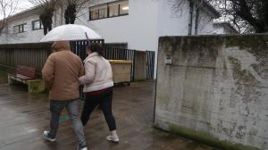 El IES Elviña, durante la época del brote