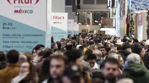 Los pasillos de Fitur, llenos de visitantes