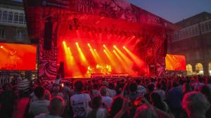 Un concierto de las pasadas Fiestas de María Pita