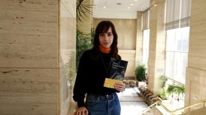 Marta Jiménez Serrano, en A Coruña con su libro 'Oxígeno'