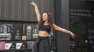 Noelia Fandiño en el box de crossfit MaxEffort de O Temple