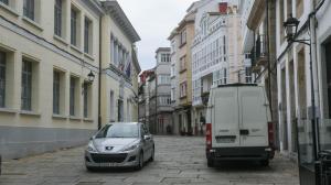Tráfico rodado en la Ciudad Vieja