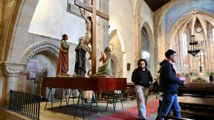 El Paso del Calvario, en el convento de San Francisco
