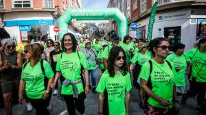 Marcha contra el cáncer en Arteixo