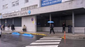 Entrada del Hospital de A Coruña
