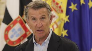 Feijoó, en una rueda de prensa el pasado 19 de agosto