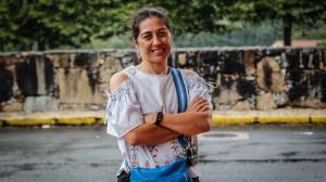Patricia Fernández, presidenta de los vecinos de Novo Mesoiro