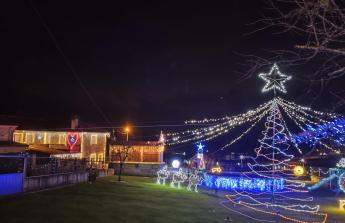 Alumbrado navideño en Adragonte