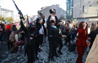 El Campo da Feira volvió a llenarse de fiesta y disfraces