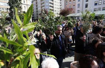 Procesión de la Borriquilla y la bendición de los ramos