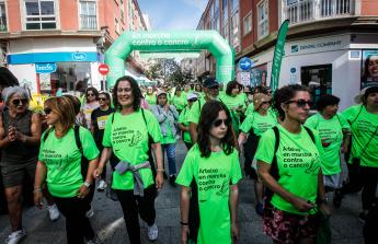 Marcha contra el cáncer en Arteixo