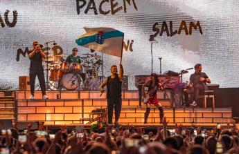 El canto a Galicia y al Dépor de Alejandro Sanz vuelve a enamorar a A Coruña