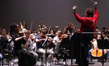 Orquesta joven sinfonica de galicia ensayo encuentro 30 aniversario 2 @ patricia g fraga